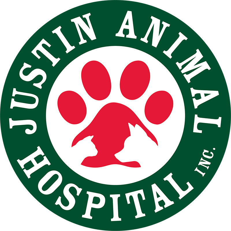 Justin Animal Hospital logo